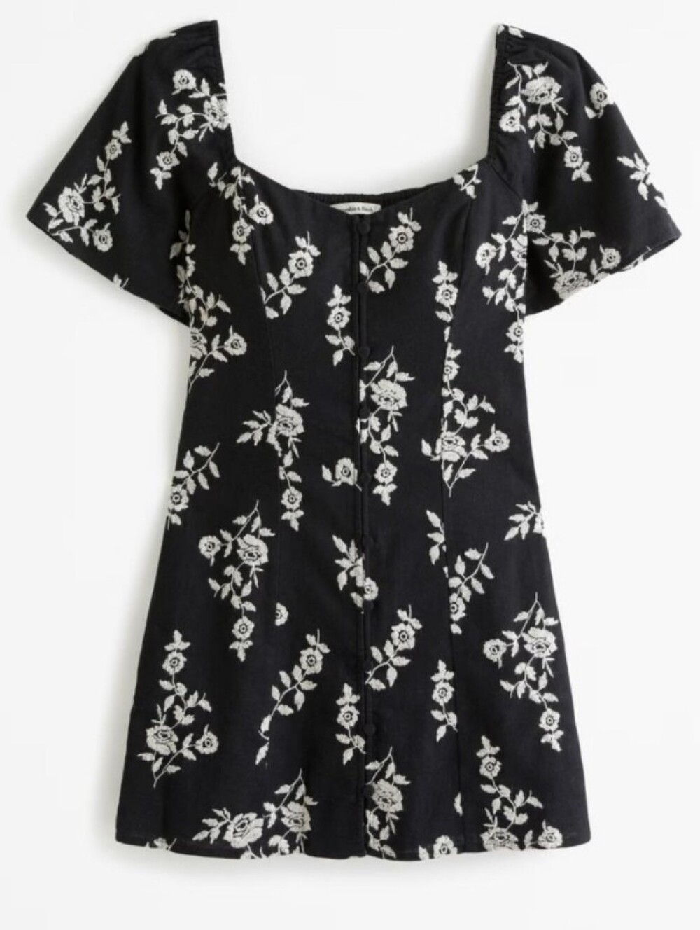 Abercrombie Emerson Embroidered Mini Dress